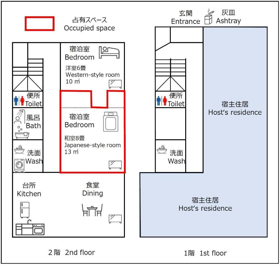 Guest House Nishimura - Vacation Stay 13438 교토 외부 사진